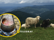 Карпаты, котел над костром