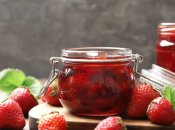 Конфитюр из клубники тимьяном