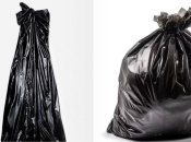 В сети сравнили новое платье Balenciaga с мусорным мешком