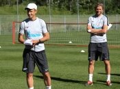 Анатолій Тимощук на тренуванні "Зеніту"