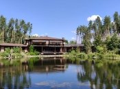 Будинок Петра Симоненка на березі ставка