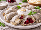 Вареники на тісті з маком