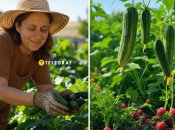 Деякі рослини не можна садити поряд з огірками