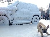 Прогревание автомобиля зимой