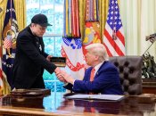 Илон Маск и Дональд Трамп