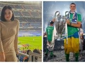 Лунин с женой