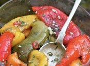 Перці в олії з травами на зиму