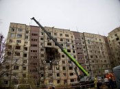 Дрон зруйнував кілька поверхів