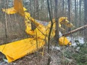 Літак, який впав у Польщі