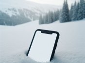 Что делать, если телефон упал в снег