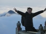 Телеведущий очень любит различные горы