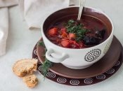 Необычный борщ для семейного обеда