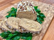 Вкусный и красивый рулет