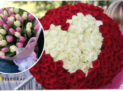 Сколько стоят цветы ко Дню влюбленных