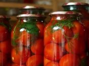 Консервовані помідори – простий рецепт
