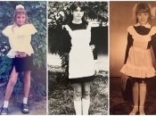 Школьницы Надя Дорофеева, Ольга Сумская и Оля Полякова