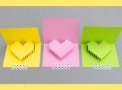 Как сделать 3D валентинку с объемным сердцем внутри