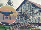 Беспилотник упал на дом под Курском