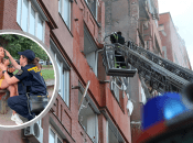 Житловий будинок у Дніпрі після ракетного удару