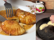 Закарпатские рипляники с квашеной капустой