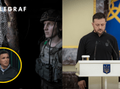 Военный ВСУ и президент Украины Владимир Зеленский