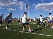 Тренировка сборной Испании