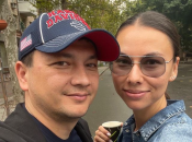 Виталий Ким с сестрой