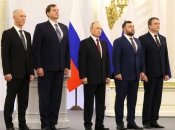 С Путиным в Кремле недавно фотографировались одиозные коллаборанты Сальдо, Балицкий, Пушилин и Пасечник