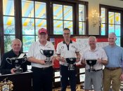 Александр Стубб (в центре) на встрече с Дональдом Трампом