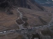 Грузовики из Турции через Грузию едут в россию