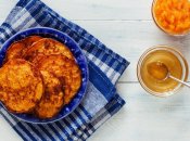 Вкусные и пышные тыквенные оладьи