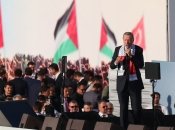 "Ізраїль лише пішак": Ердоган на пропалестинському мітингу назвав "винних" за удари по Газі