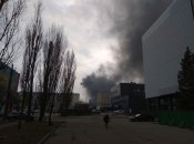 Пожар в Киеве