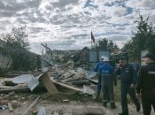 На фото — залишки будинку місцевого мешканця після вибуху