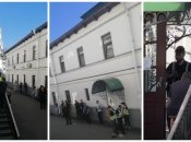 В Киево-Печерской лавре полиция срезает замки с помещений