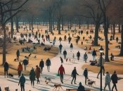 Февральский парк