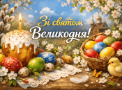 Підніміть настрій близьким теплим вітанням з Великоднем