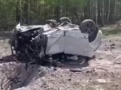 Авто Прилепина после подрыва