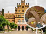 Черновицкий университет похож на замок или дворец