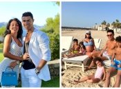 Роналду с семьей