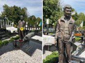 Пам’ятник Ігорю Шалигіну на Берковецькому кладовищі у Києві