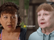 Виконавиця ролі Валюхи у серіалі "Свати", акторка Тетяна Кравченко