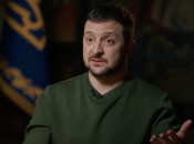 Володимир Зеленський під час інтервʼю