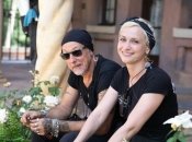 Галина Хатчинс і її колега освітлювач Сергій Светной