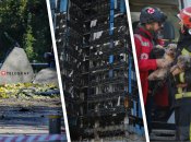 В результате атаки пострадало сразу несколько районов Киева