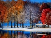 Осень на Троещинских прудах