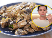 Аппетитное блюдо из баклажанов