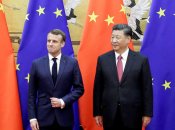 Эммануэль Макрон и Си Цзиньпин