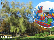 У парку "Юність" сталася НП