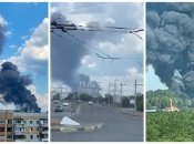 Пожар в Брянске